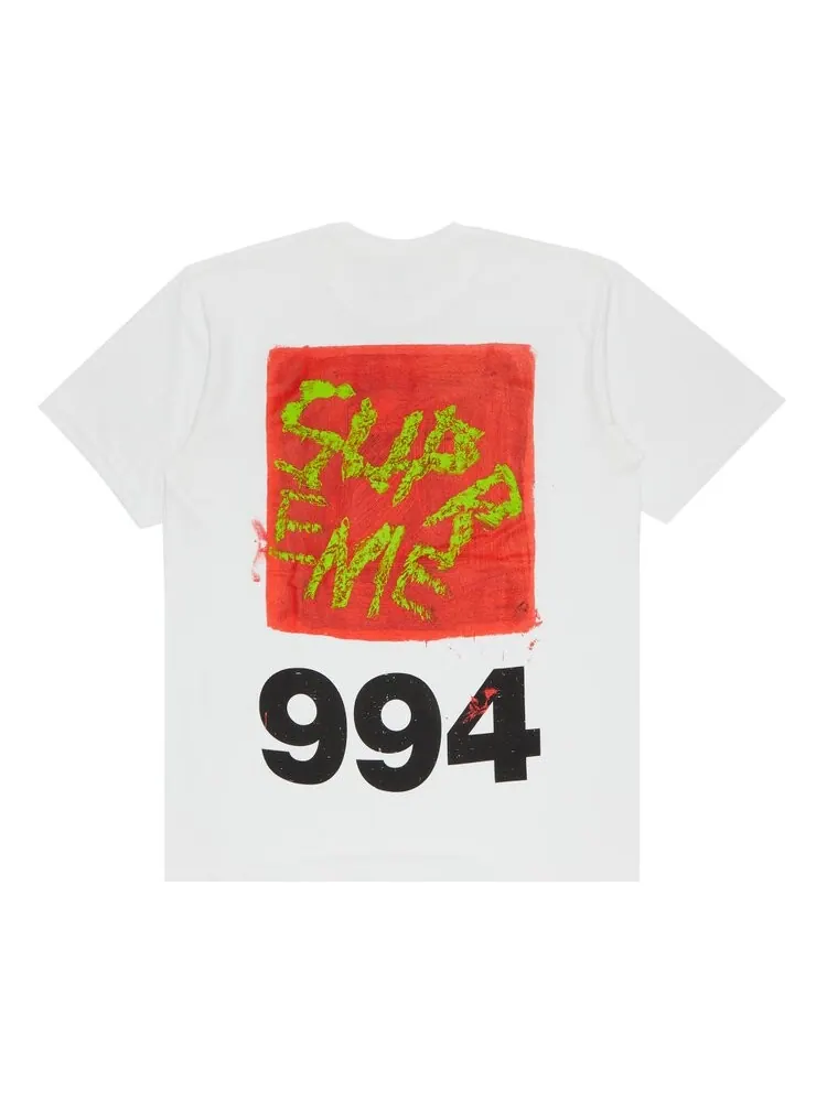 Футболка Supreme Paint Tee — изображение 1 из 3, белый