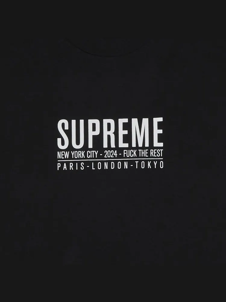 Футболка Supreme Paris Tee — изображение 2 из 2, черный