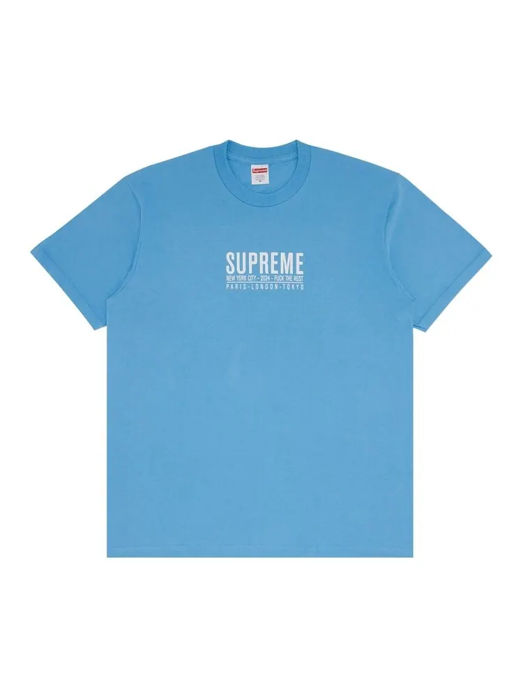 Футболка Supreme Paris Tee — изображение 1 из 2, яркий синий