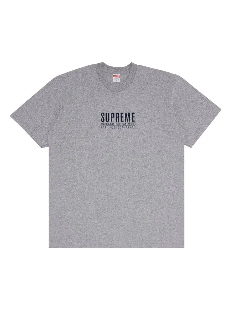 Футболка Supreme Paris Tee — изображение 1 из 2, серый