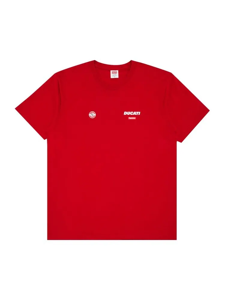 Футболка Supreme x Ducati Logos Tee — изображение 1 из 3, красный