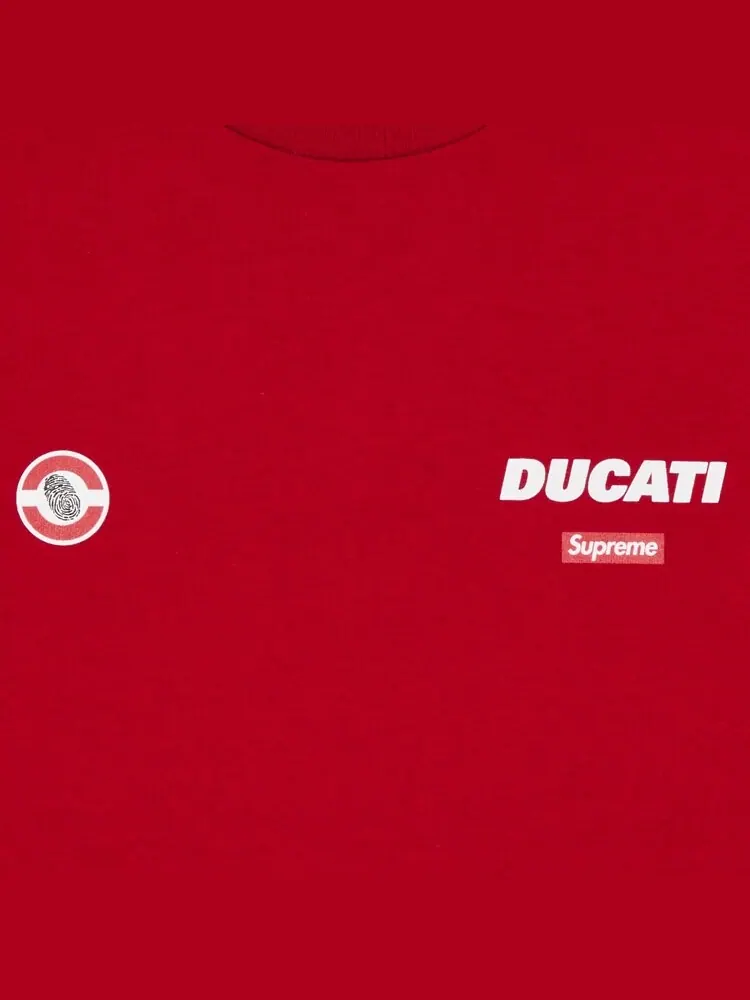 Футболка Supreme x Ducati Logos Tee — изображение 3 из 3, красный