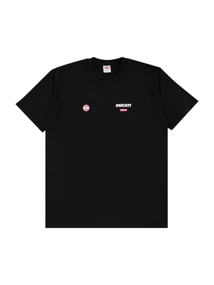 Футболка Supreme x Ducati Logos Tee — изображение 1 из 3, черный