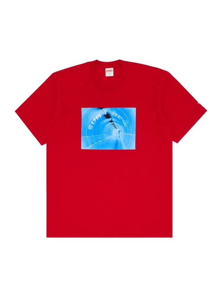 Футболка Supreme Tunnel Tee — изображение 1 из 3, красный