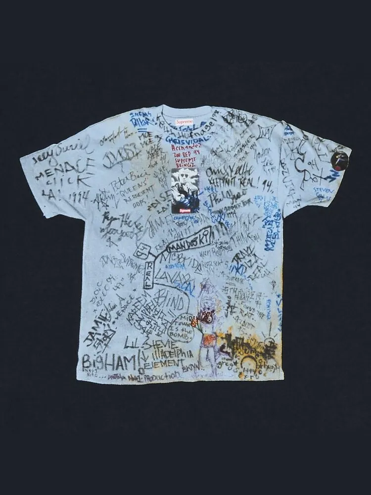 Футболка Supreme First Tee — изображение 3 из 3, синий