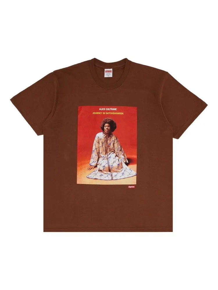 Футболка Supreme Satchidananda Tee — изображение 1 из 2, коричневый