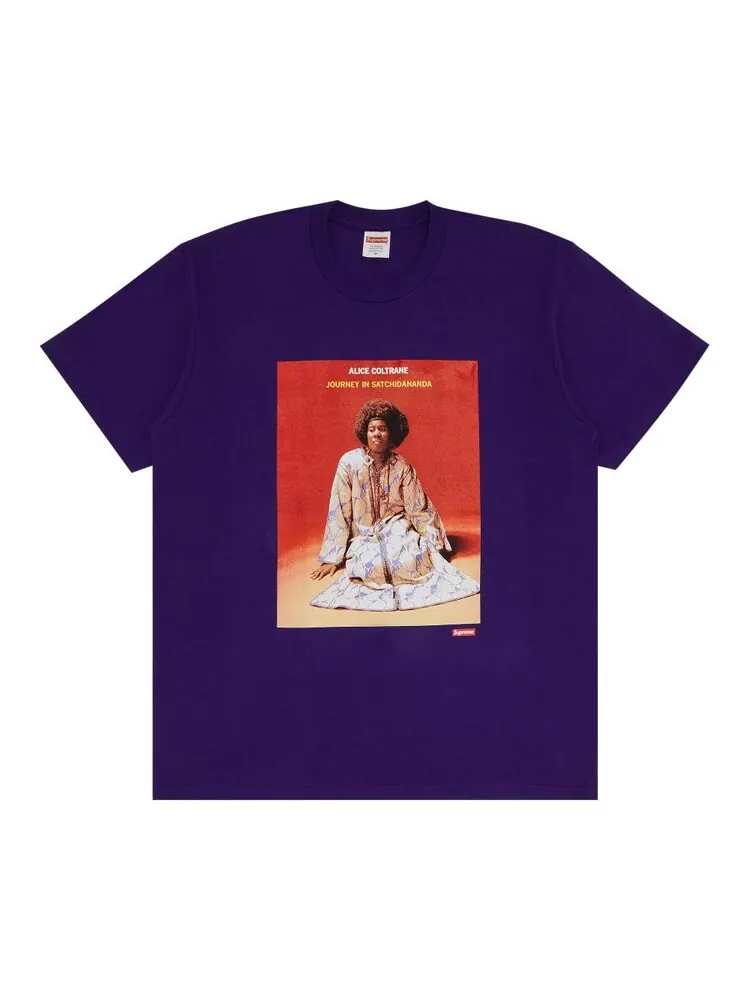 Футболка Supreme Satchidananda Tee — изображение 1 из 2, фиолетовый
