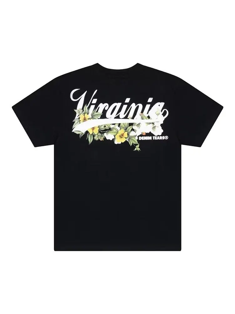 Футболка Denim Tears x Clipse Let God Sort Em Out 5th Anniversary Tee — изображение 2 из 2, черный