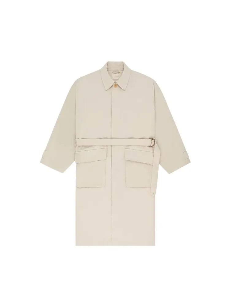 Пальто Aimé Leon Dore Belted Top Coat — изображение 1 из 1, серебристый