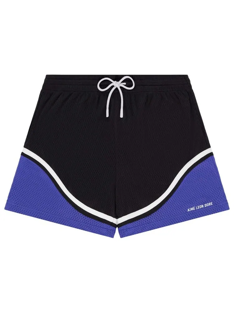 Шорты Aimé Leon Dore Colorblock Court Short — изображение 1 из 1, черный