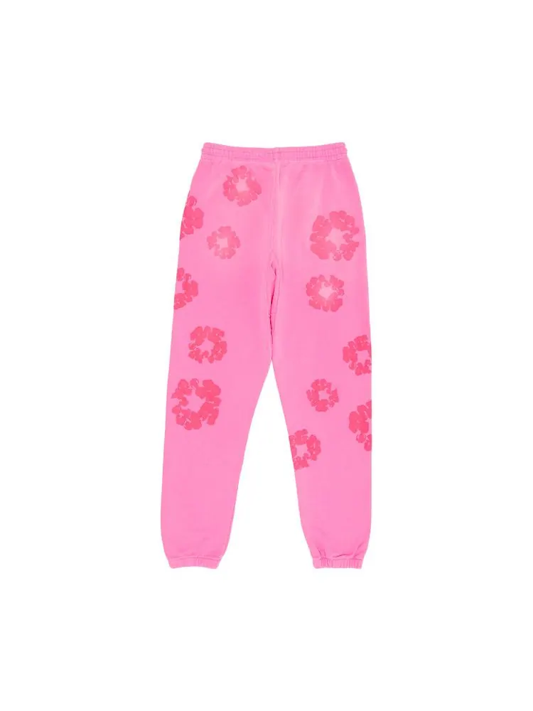 Спортивные брюки Denim Tears Mono Cotton Wreath Sweatpants — изображение 2 из 3, розовый