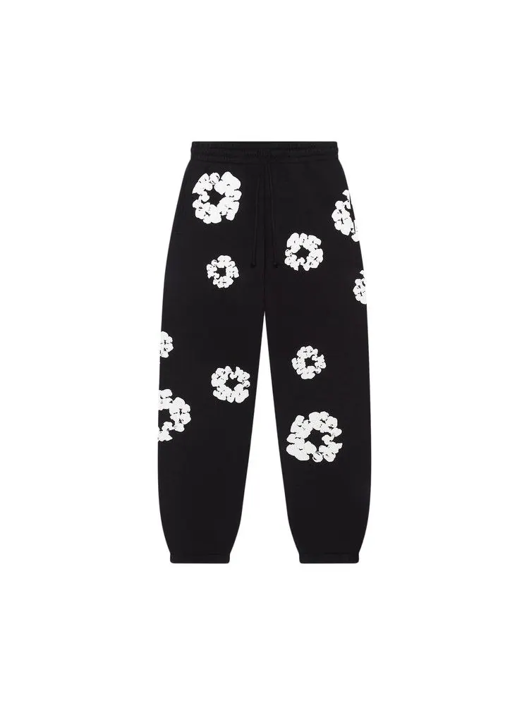 Спортивные брюки Denim Tears The Cotton Wreath Sweatpants — изображение 1 из 2, черный