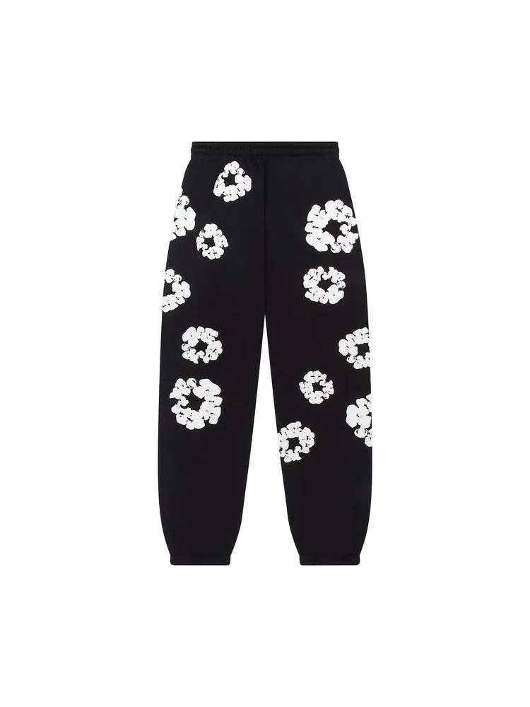 Спортивные брюки Denim Tears The Cotton Wreath Sweatpants — изображение 2 из 2, черный
