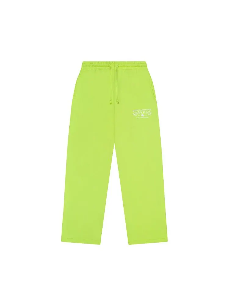 Спортивные брюки Denim Tears ADG Sweatpants — изображение 1 из 2, лаймовый