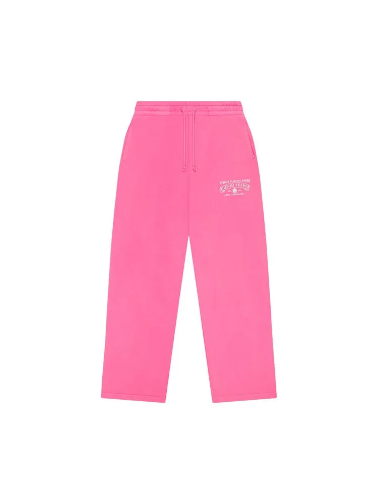 Спортивные брюки Denim Tears ADG Sweatpants — изображение 1 из 2, розовый