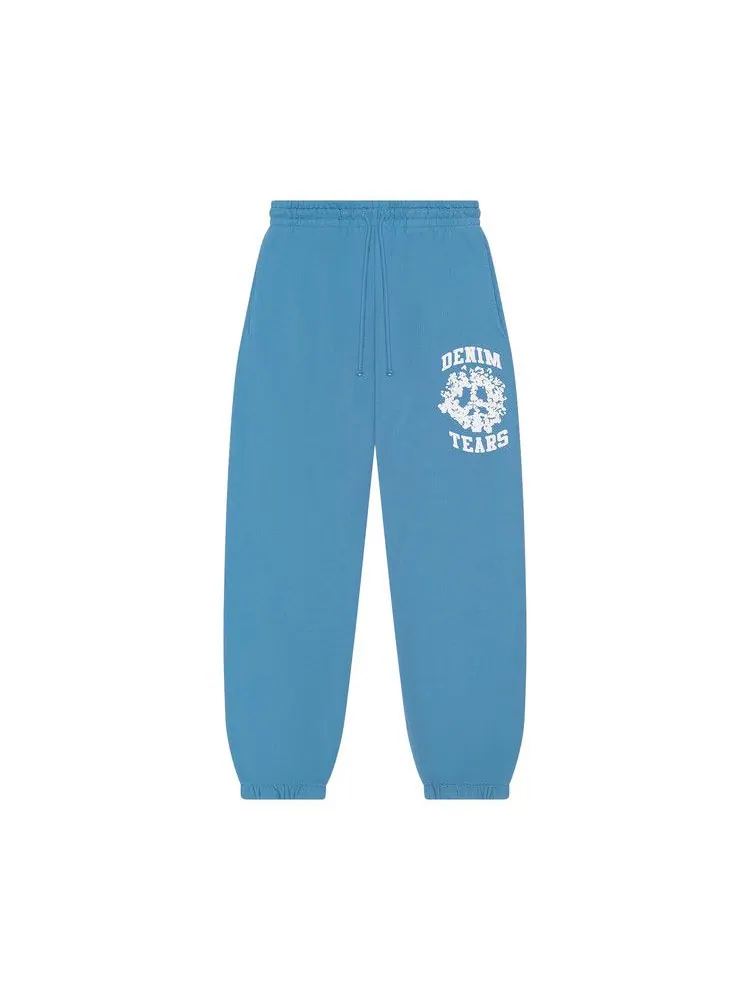 Спортивные брюки Denim Tears Denim University Sweatpants — изображение 1 из 2, светлый синий