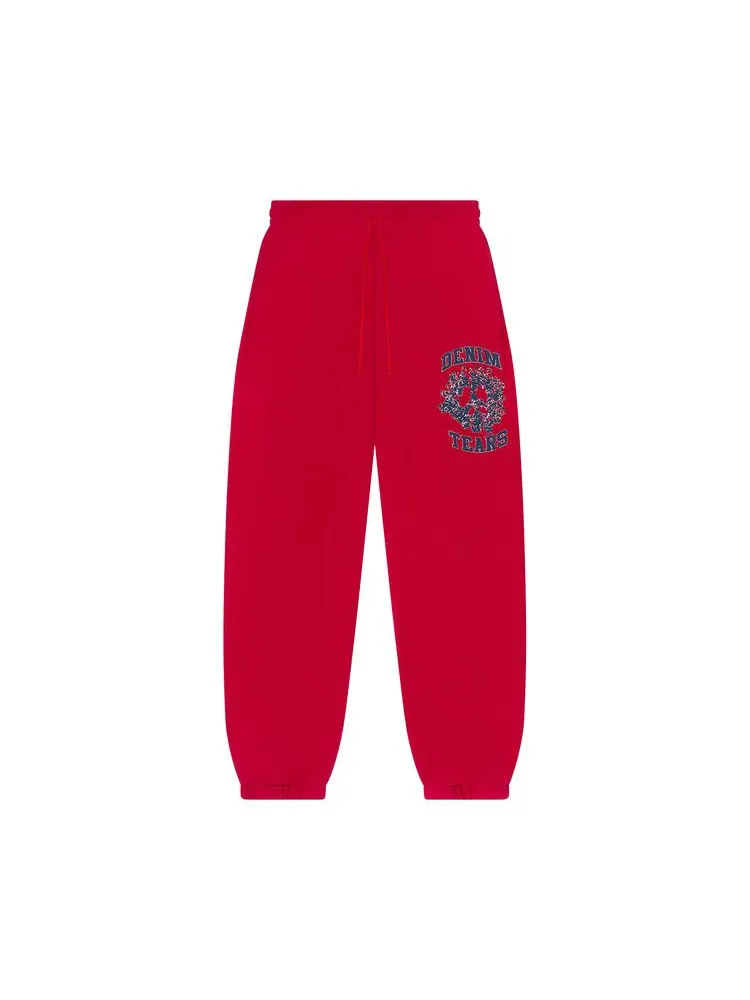 Спортивные брюки Denim Tears Denim University Sweatpants — изображение 1 из 2, красный