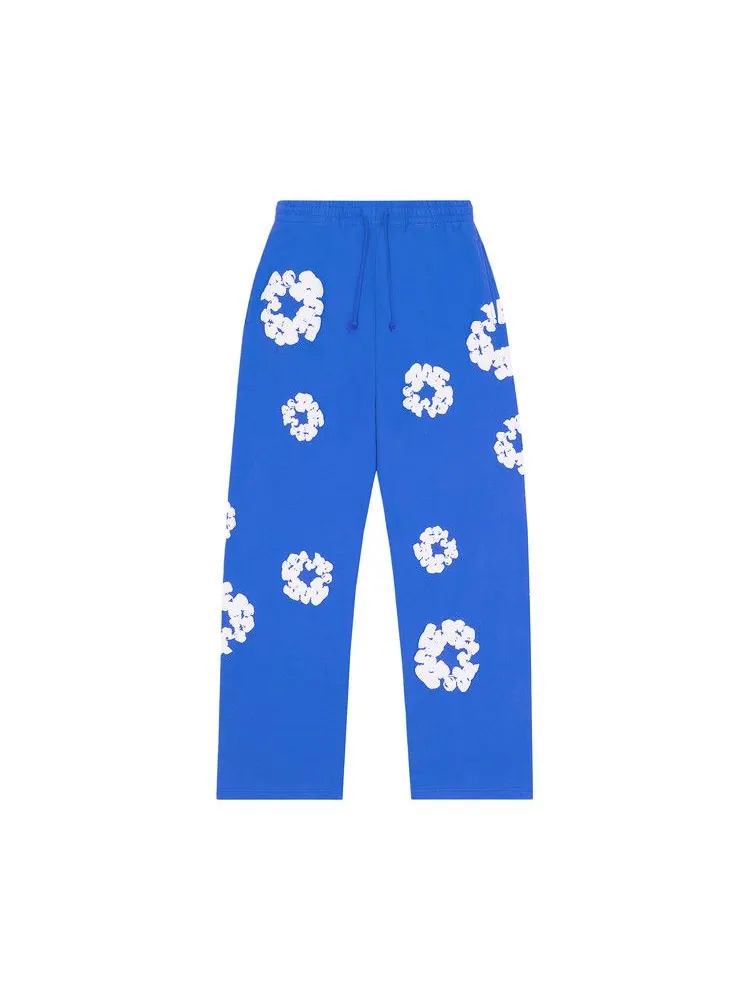 Спортивные брюки Denim Tears Cotton Wreath Baggy Sweatpants — изображение 1 из 2, синий
