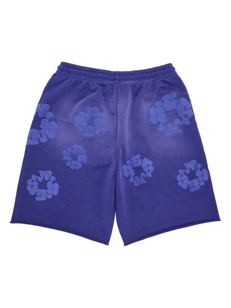 Шорты Denim Tears Mono Cotton Wreath Sweat Shorts — изображение 2 из 3, синий