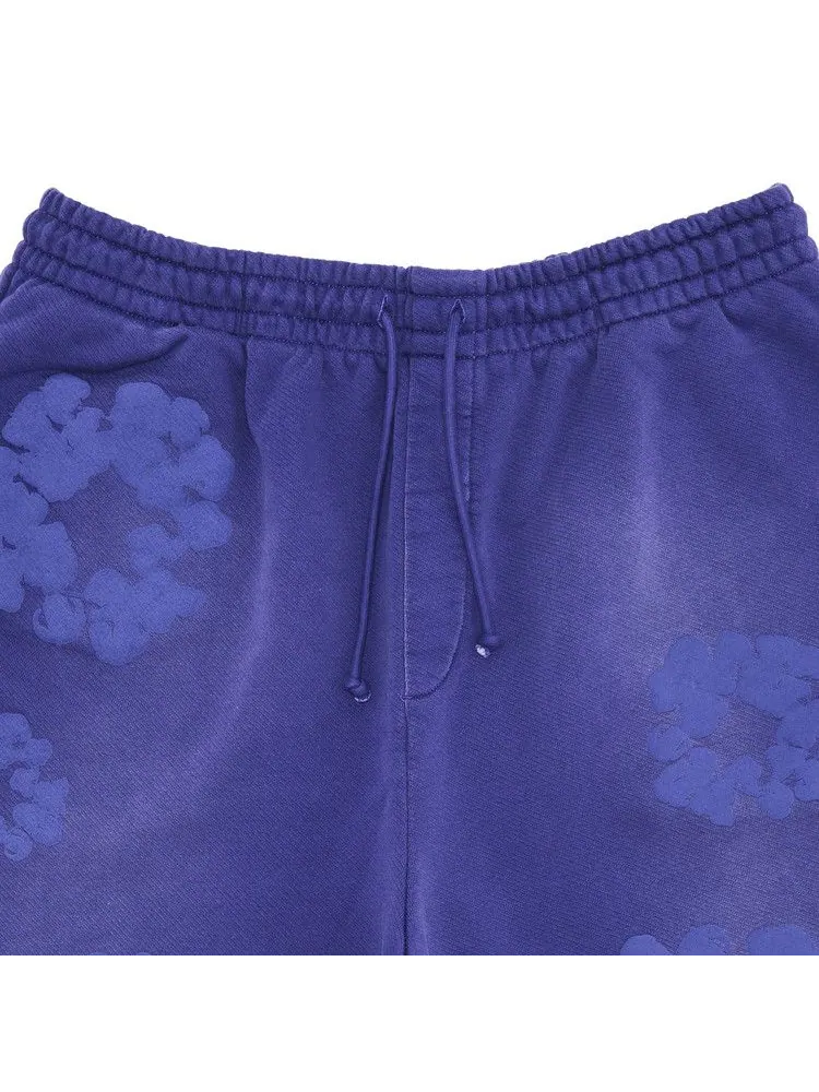 Шорты Denim Tears Mono Cotton Wreath Sweat Shorts — изображение 3 из 3, синий