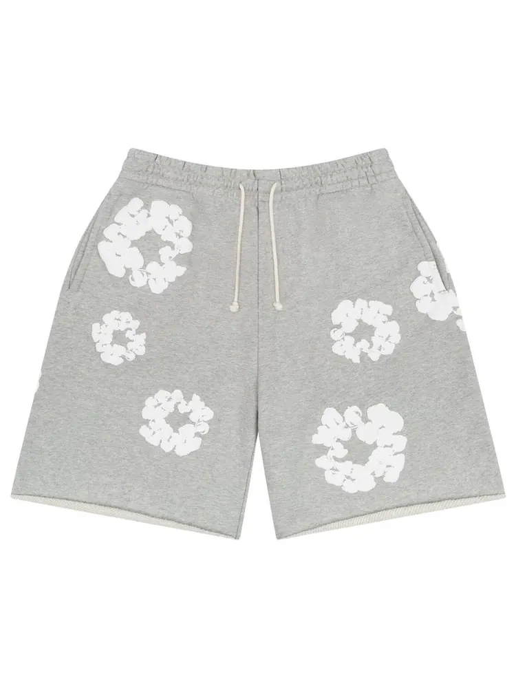 Шорты Denim Tears The Cotton Wreath Shorts 'Grey' 'Grey' — изображение 1 из 2, серый