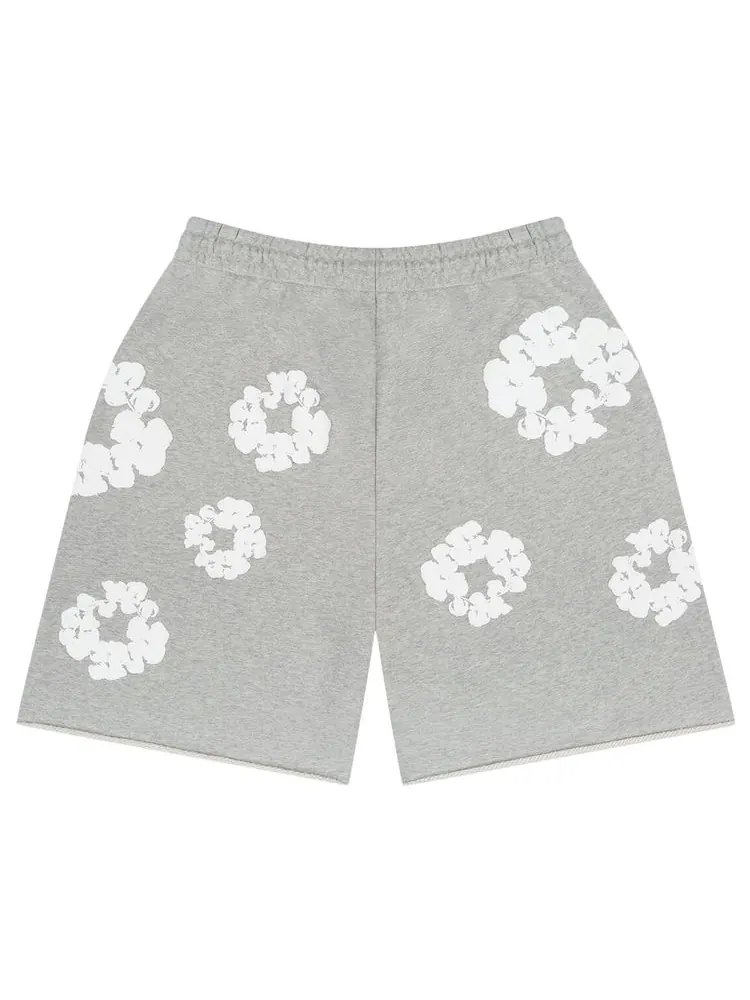 Шорты Denim Tears The Cotton Wreath Shorts 'Grey' 'Grey' — изображение 2 из 2, серый