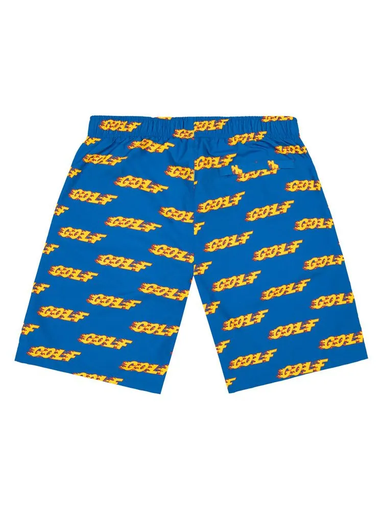 Топ GOLF WANG Inferno Logo Water Shorts — изображение 2 из 3, синий