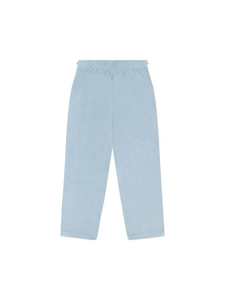 Брюки Denim Tears Velour Warmup Track Pants — изображение 2 из 2, светлый синий