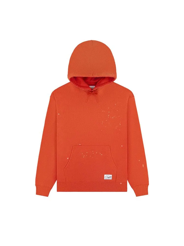 Худи Aimé Leon Dore Paint Splatter Hoodie — изображение 1 из 2, оранжевый