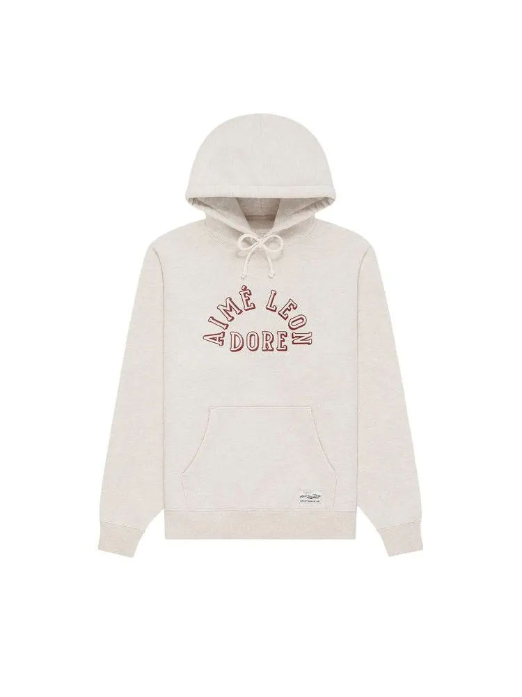 Худи Aimé Leon Dore Collegiate Logo Hoodie — изображение 1 из 2, овсяный