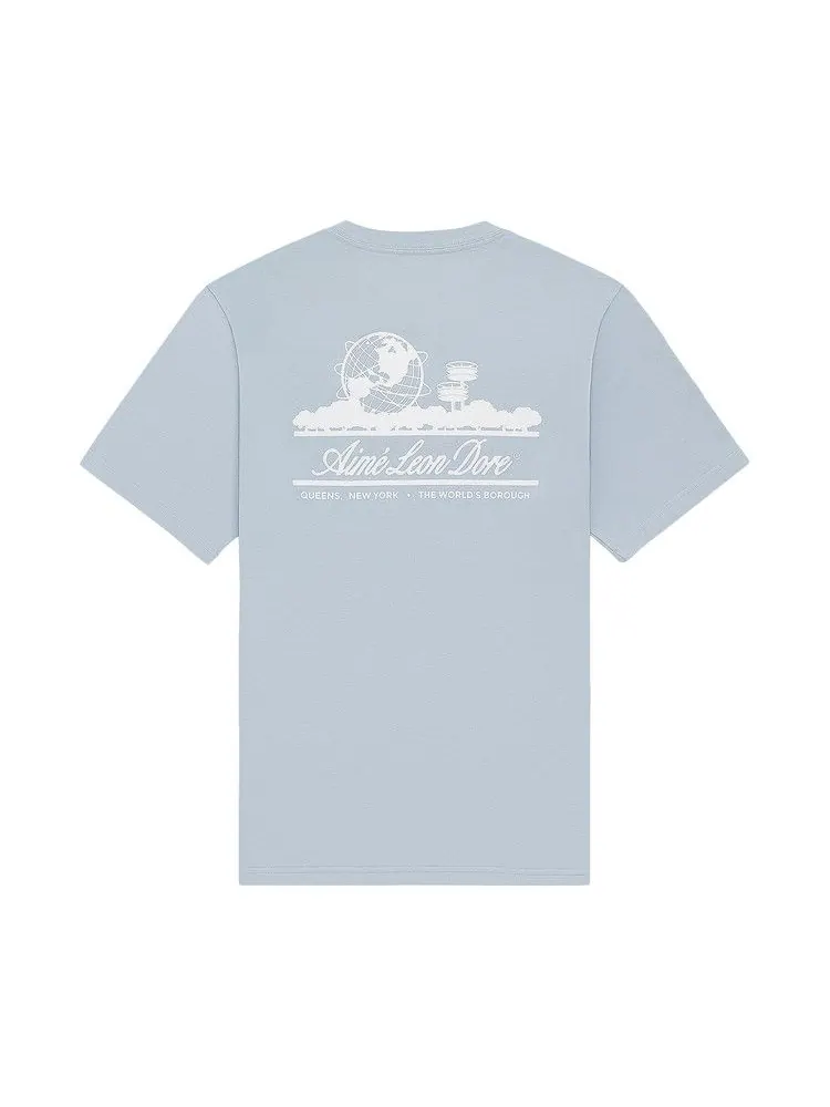Футболка Aimé Leon Dore Unisphere Tee — изображение 2 из 2, синий