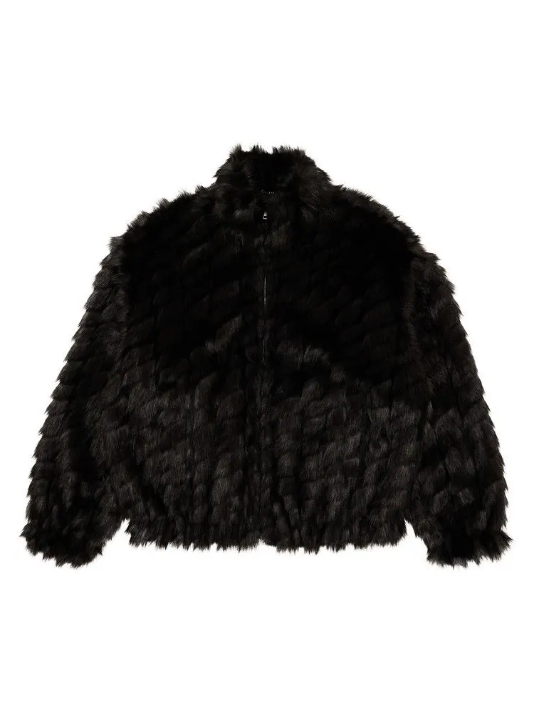 Куртка Supreme 2-Tone WINDSTOPPER Faux Fur Jacket — изображение 1 из 3, черный