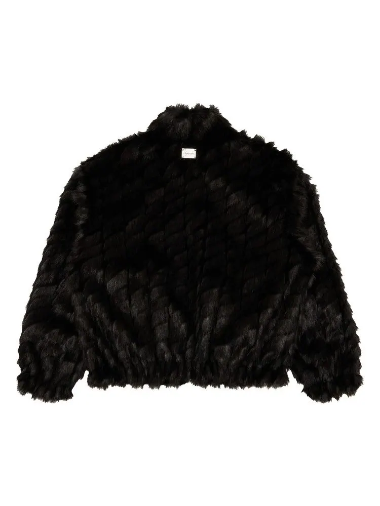 Куртка Supreme 2-Tone WINDSTOPPER Faux Fur Jacket — изображение 2 из 3, черный
