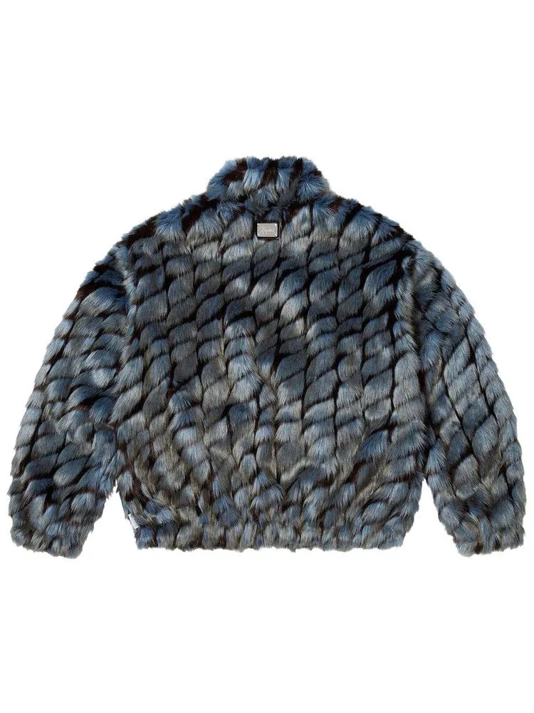 Куртка Supreme 2-Tone WINDSTOPPER Faux Fur Jacket — изображение 2 из 2, синий