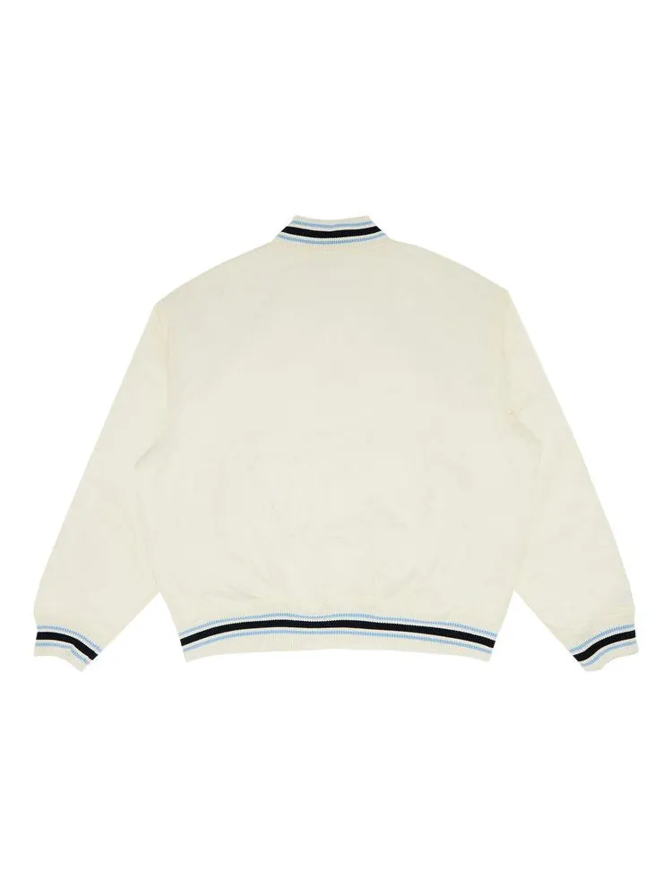 Куртка Supreme x Mitchell & Ness Camo Logo Varsity Jacket — изображение 2 из 3, белый