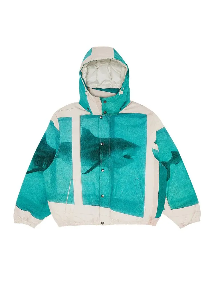 Куртка Supreme x Damien Hirst Down Puffer Jacket — изображение 1 из 3, белый