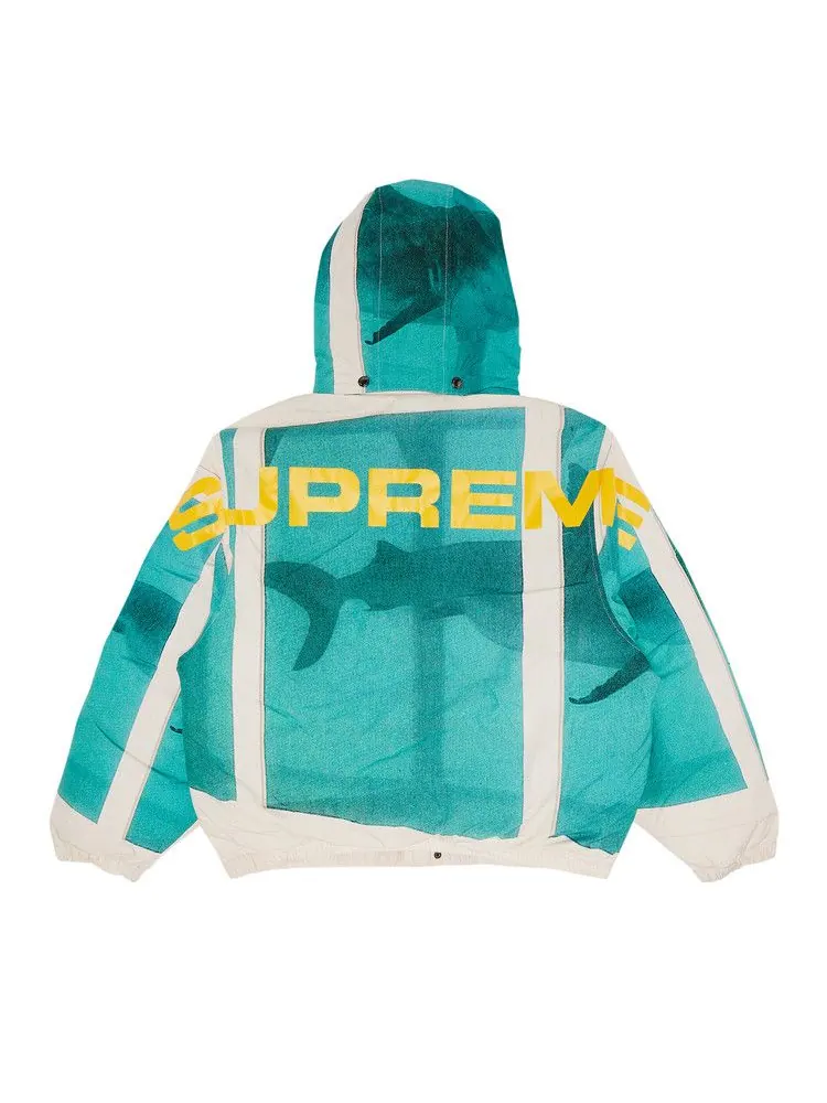 Куртка Supreme x Damien Hirst Down Puffer Jacket — изображение 2 из 3, белый