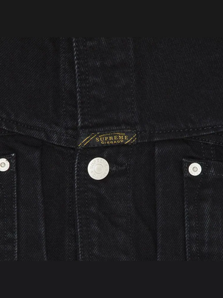 Куртка Supreme x Martithé + François Girbaud X-Seam Denim Trucker Jacket — изображение 3 из 3, черный
