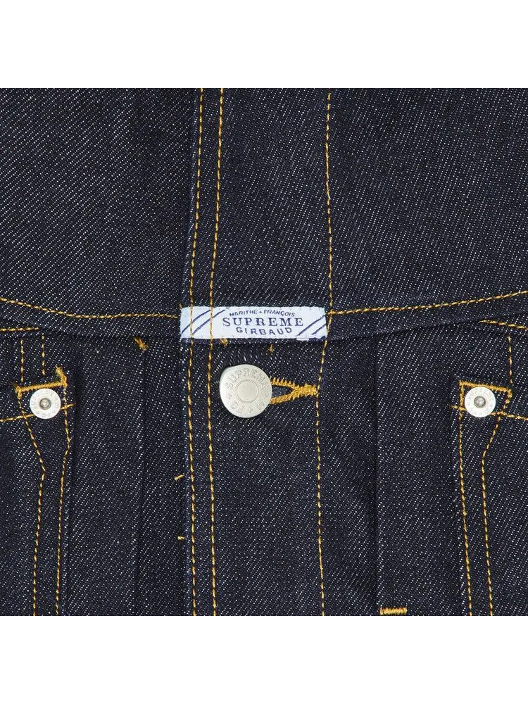 Джинсовая куртка Supreme x Martithé + François Girbaud X-Seam Denim Trucker Jacket 'Rigid Indigo' — изображение 3 из 3, синий
