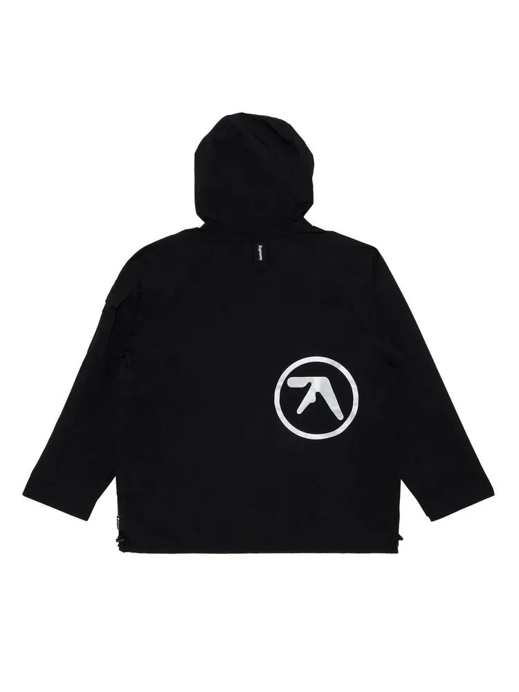 Куртка Supreme x Aphex Twin Reversible GORE-TEX Hooded Jacket — изображение 4 из 5, черный