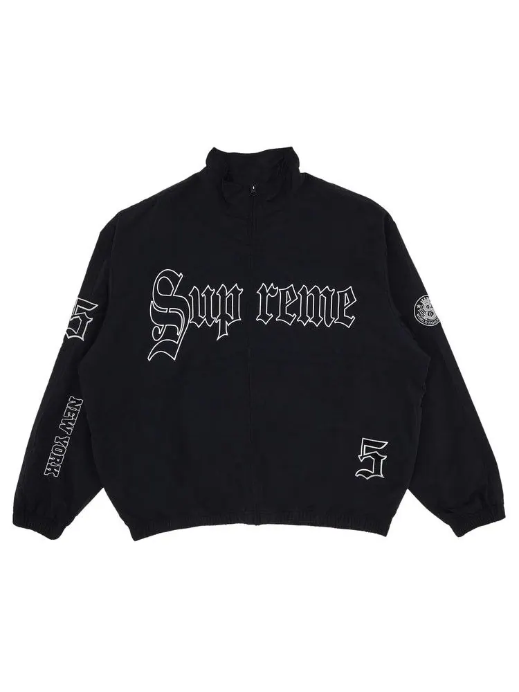 Спортивная куртка Supreme Old English Track Jacket — изображение 1 из 3, черный