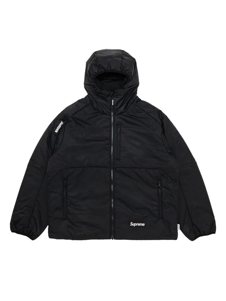 Куртка Supreme WINDSTOPPER Insulated Hooded Jacket — изображение 1 из 3, черный