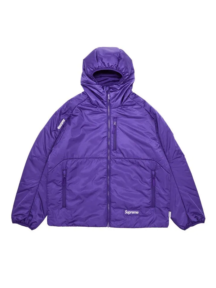 Куртка Supreme WINDSTOPPER Insulated Hooded Jacket 'Purple' — изображение 1 из 3, фиолетовый