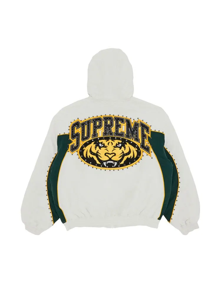 Куртка Supreme Studded Stadium Jacket — изображение 2 из 3, белый