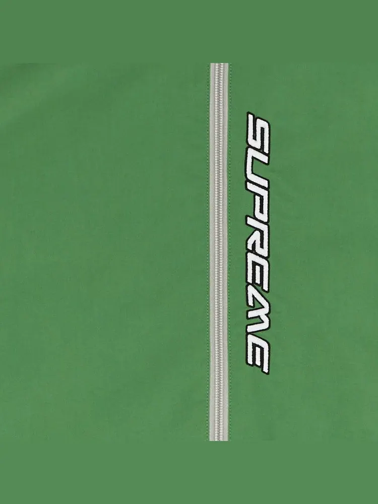 Спортивная куртка Supreme Contrast Zip Track Jacket — изображение 3 из 3, зеленый