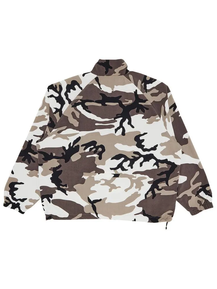Спортивная куртка Supreme Contrast Zip Track Jacket — изображение 2 из 3, снежный камуфляж