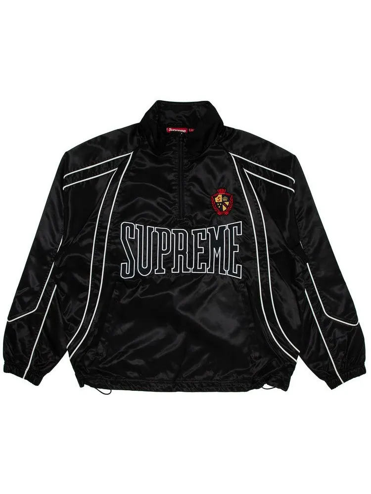 Куртка Supreme Satin Piping Pullover — изображение 1 из 3, черный