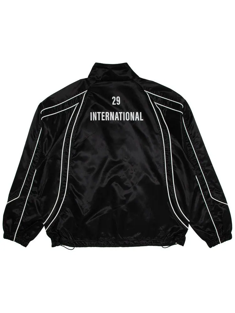 Куртка Supreme Satin Piping Pullover — изображение 2 из 3, черный