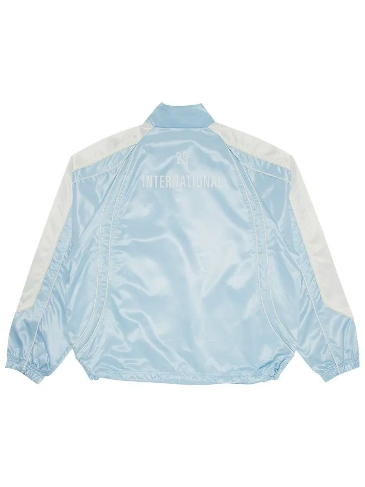 Куртка Supreme Satin Piping Pullover — изображение 2 из 3, светлый синий