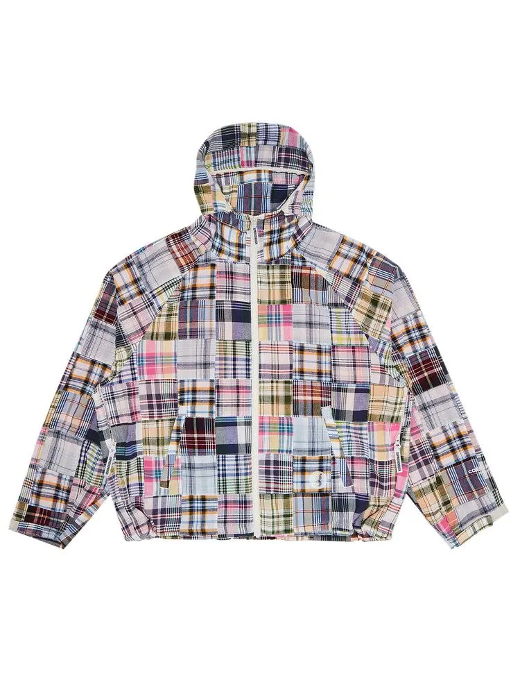 Куртка Supreme x Goodenough Patchwork Madras Hooded Jacket — изображение 1 из 3, мульти